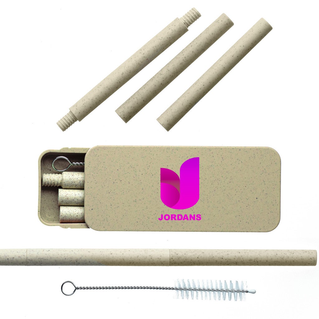 Buildable Wheat Straw Box Set Eco Promotional Products